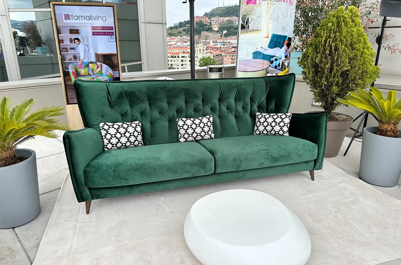 Famaliving sofas at the Euskalduna Palace in Bilbao