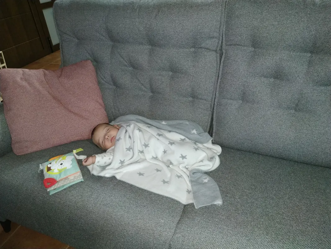Primera siesta de Luca