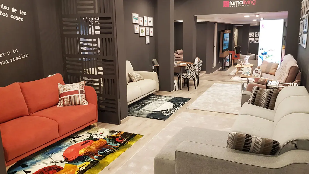 Imágenes tienda Famaliving Barcelona Mallorca