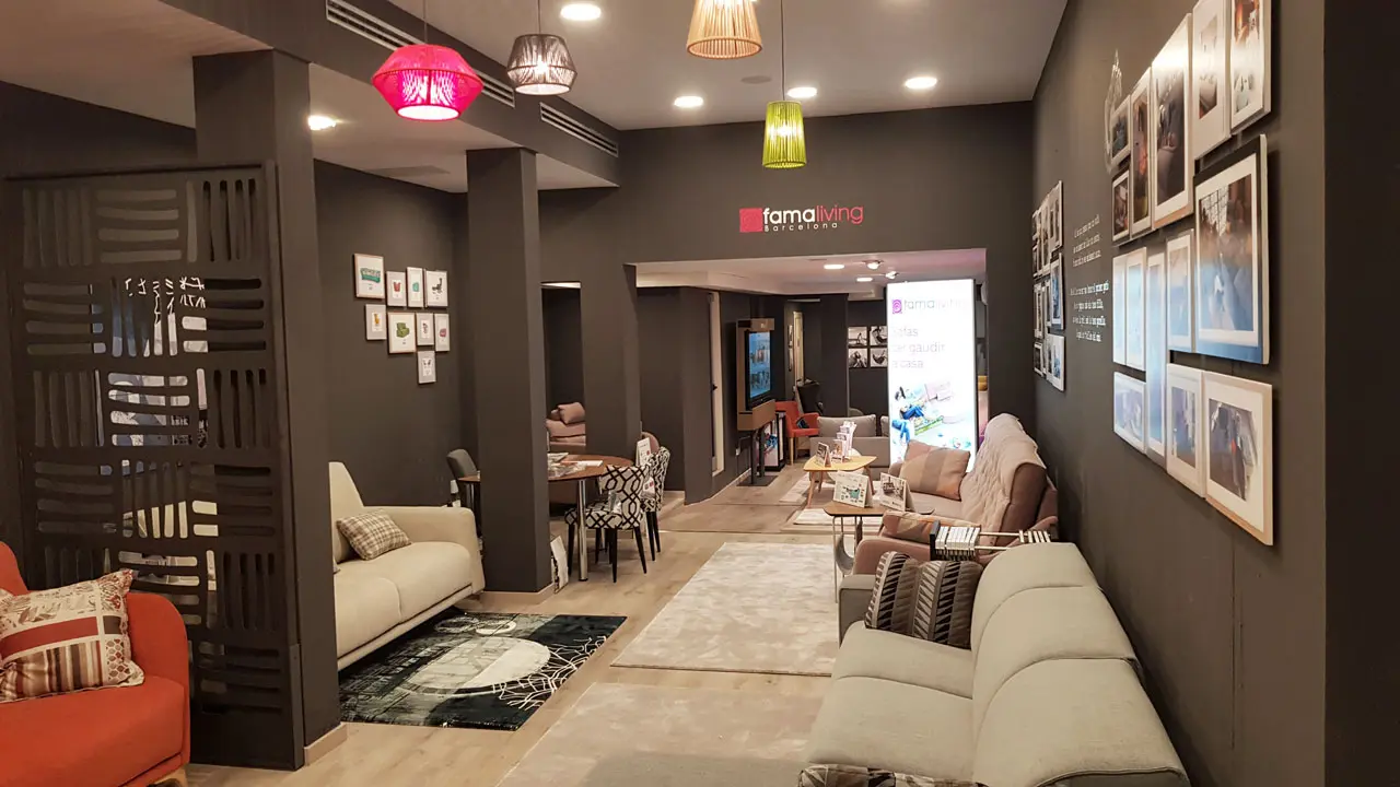 Imágenes tienda Famaliving Barcelona Mallorca