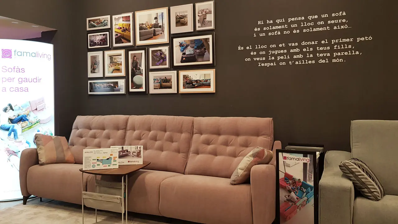 Imágenes tienda Famaliving Barcelona Mallorca