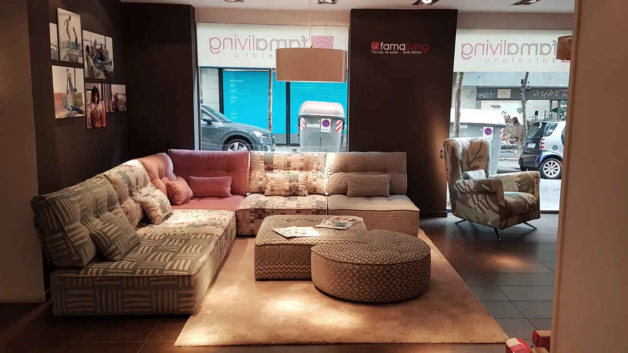 Imagenes tienda Famaliving Barcelona Muntaner