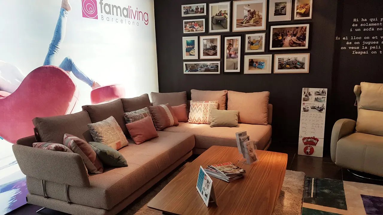 Imagenes tienda Famaliving Barcelona Muntaner