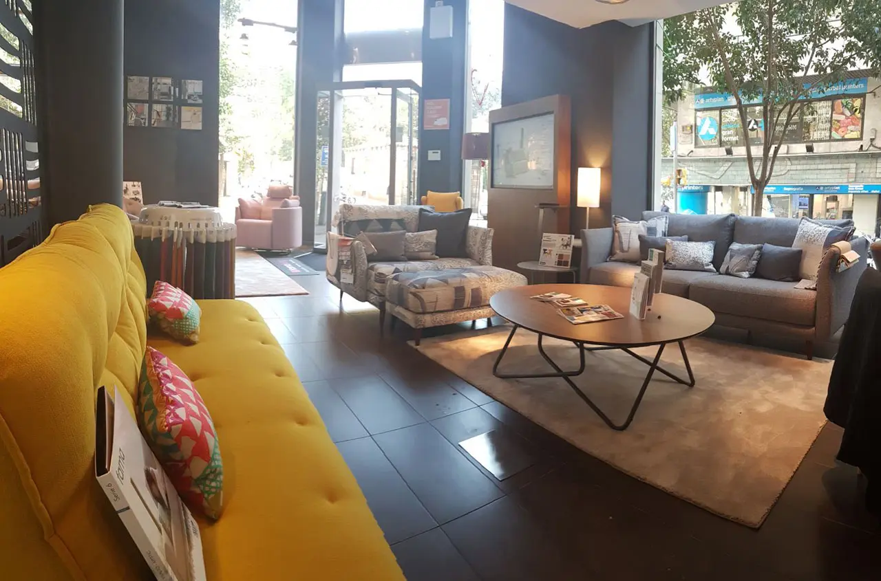 Imagenes tienda Famaliving Barcelona Muntaner