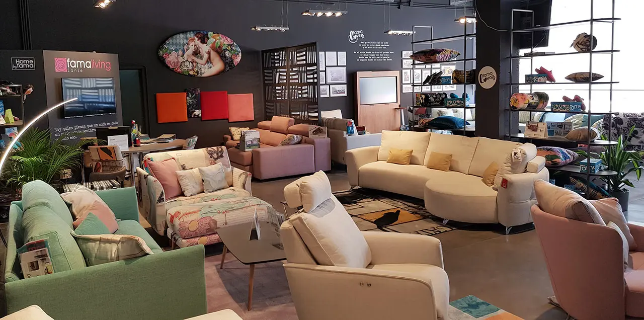 Imagenes tienda Famaliving Madrid Sanse