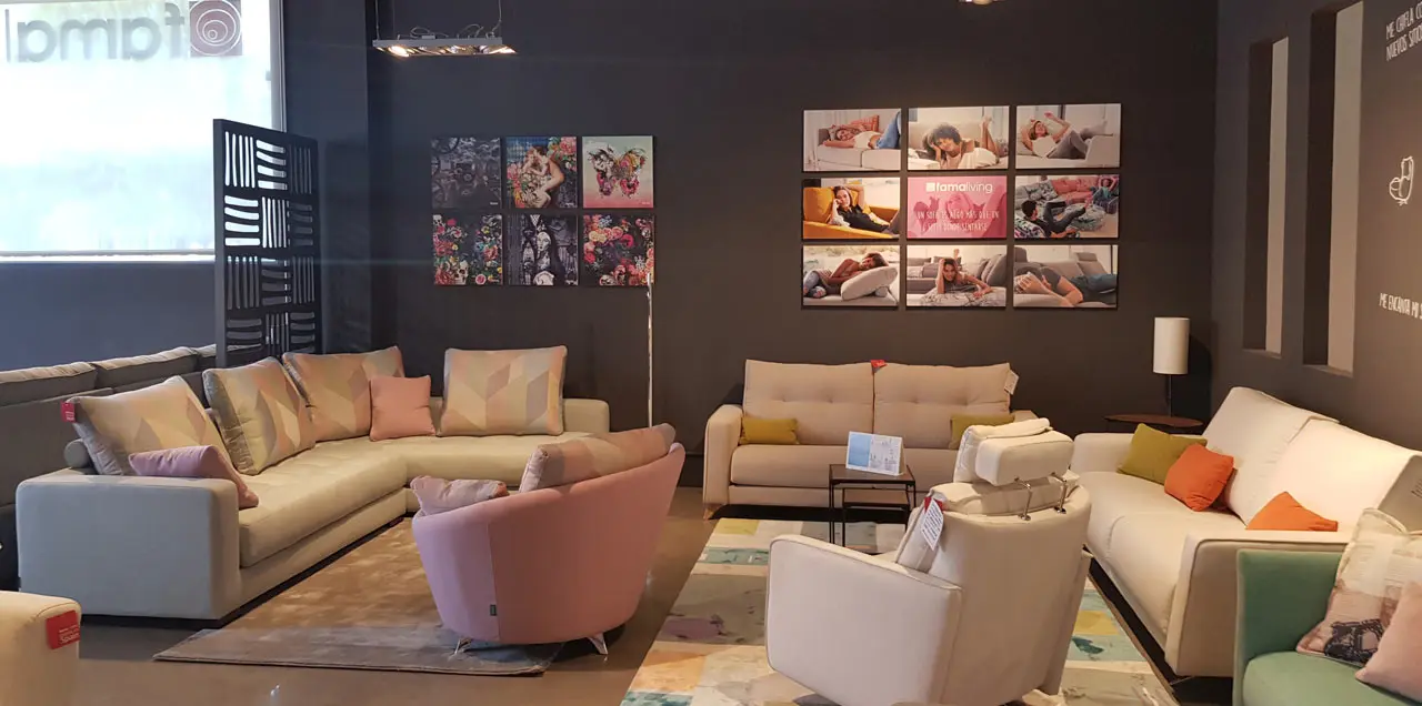 Imagenes tienda Famaliving Madrid Sanse