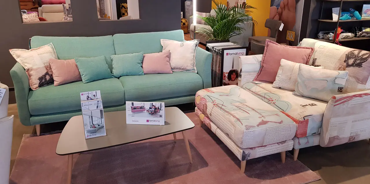 Imagenes tienda Famaliving Madrid Sanse