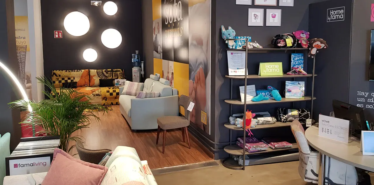Imagenes tienda Famaliving Madrid Sanse
