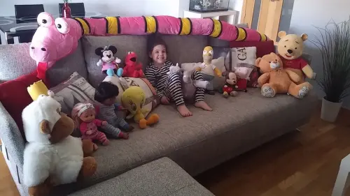 Pacifico con animali imbalsamati