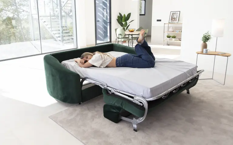 Zeus sofá cama terciopelo