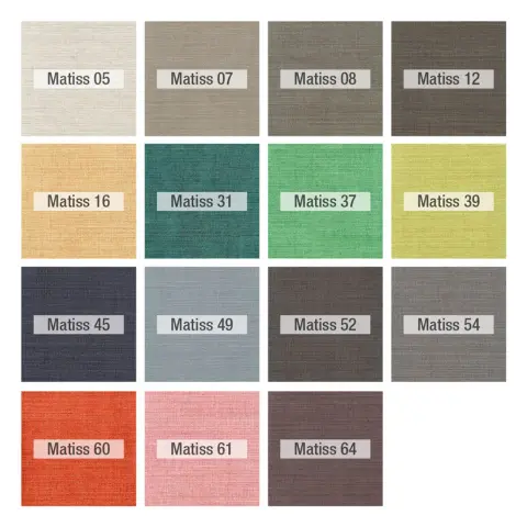 Matiss colores tela Fama 2017