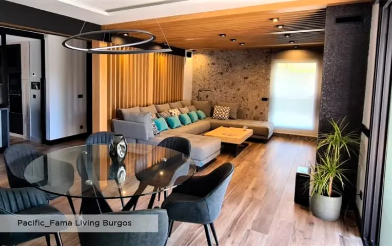 Pacific gris salón fama living Burgos