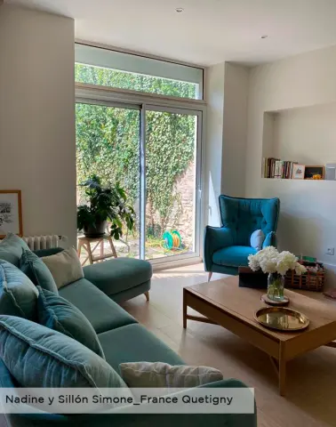 Simone Sillón y Nadine Sofá France Quetigny