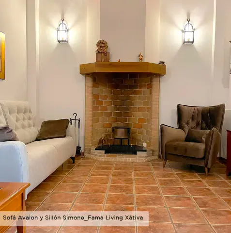 Simone Sillón Y Avalon Sofá Fama Living Xátiva