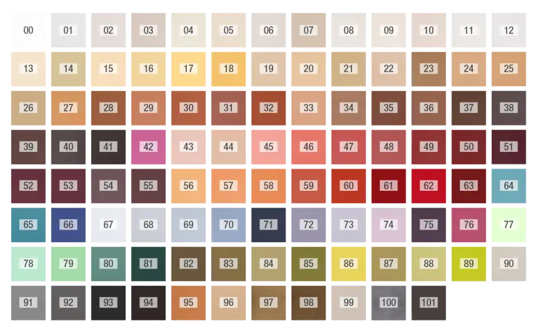 Dalmata piel Fama colores 2023