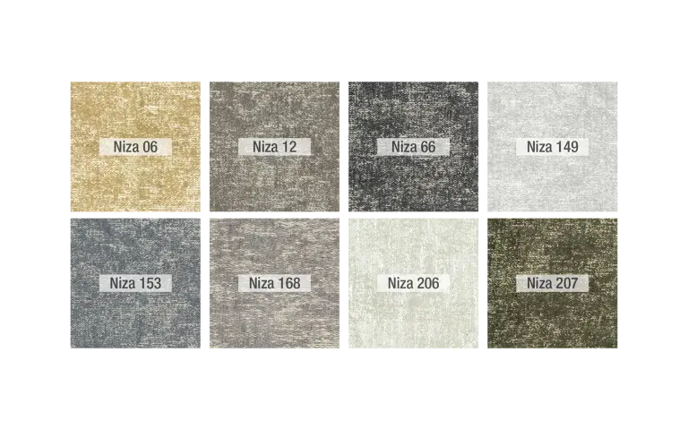 Niza tela lisa para tapicería