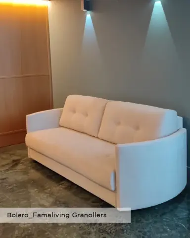 Sofá cama Bolero proyecto interiorismo Famaliving