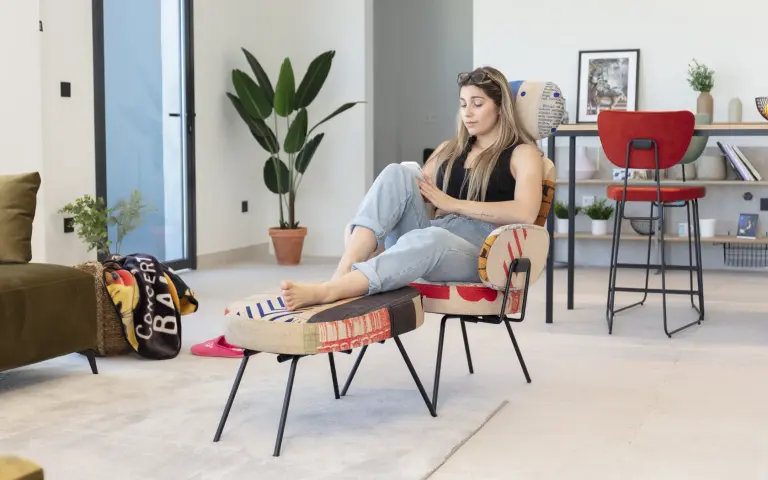 Fourmi fotoliu complementar articulabil