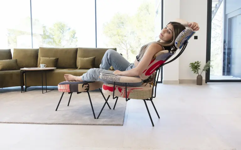 Fourmi adjustable complementary armchair