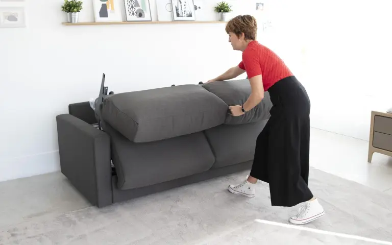 Canapea extensibilă Hermes cu deschidere italiană