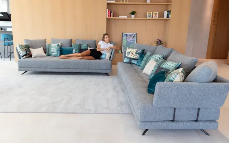 Canapea modulară Pacific cu design chaise longue