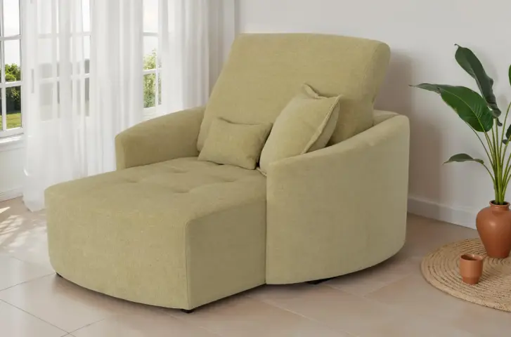 Sillon extraible con respaldo regulable 